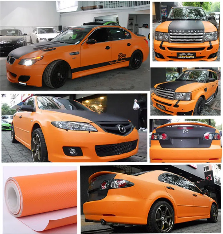 

200mmx3000mm 3D Carbon Fiber Vinyl Car Wrap Sheet Roll Film Car stickers and Decals Motorcycle Car Accessories Automobiles