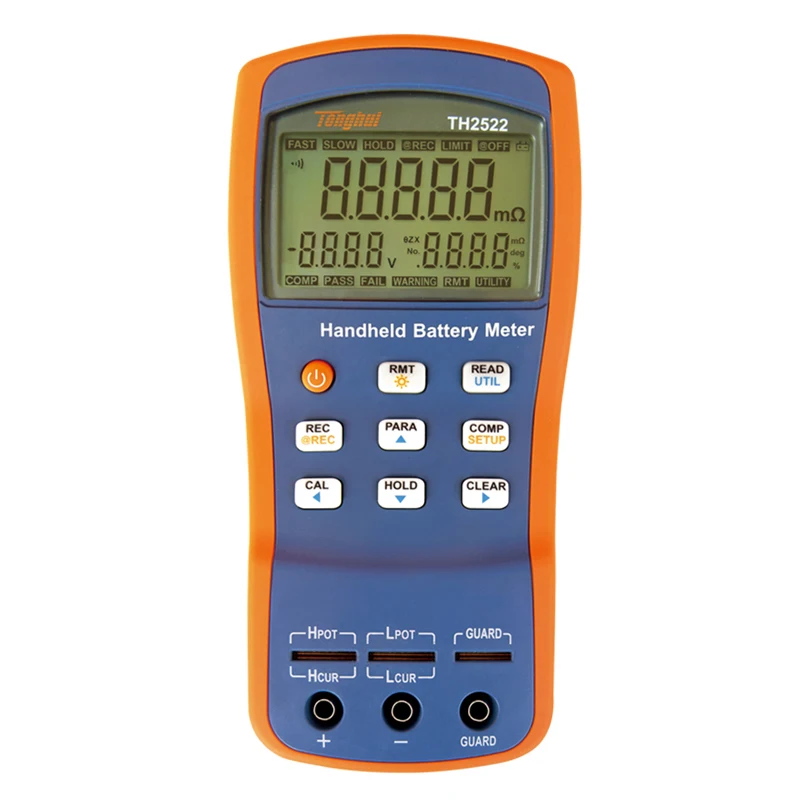 

Tonghui TH2522 1mV-50V Battery Test Machine Handheld AC Low Resistance Tester