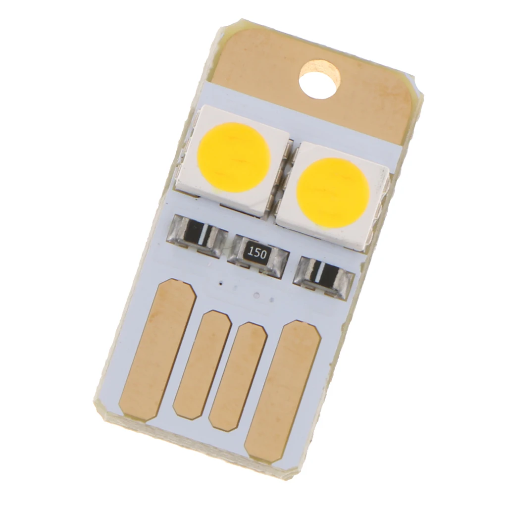 Портативный USB СВЕТОДИОДНЫЙ ночсветильник яркий мини-брелок для ключей кемпинга