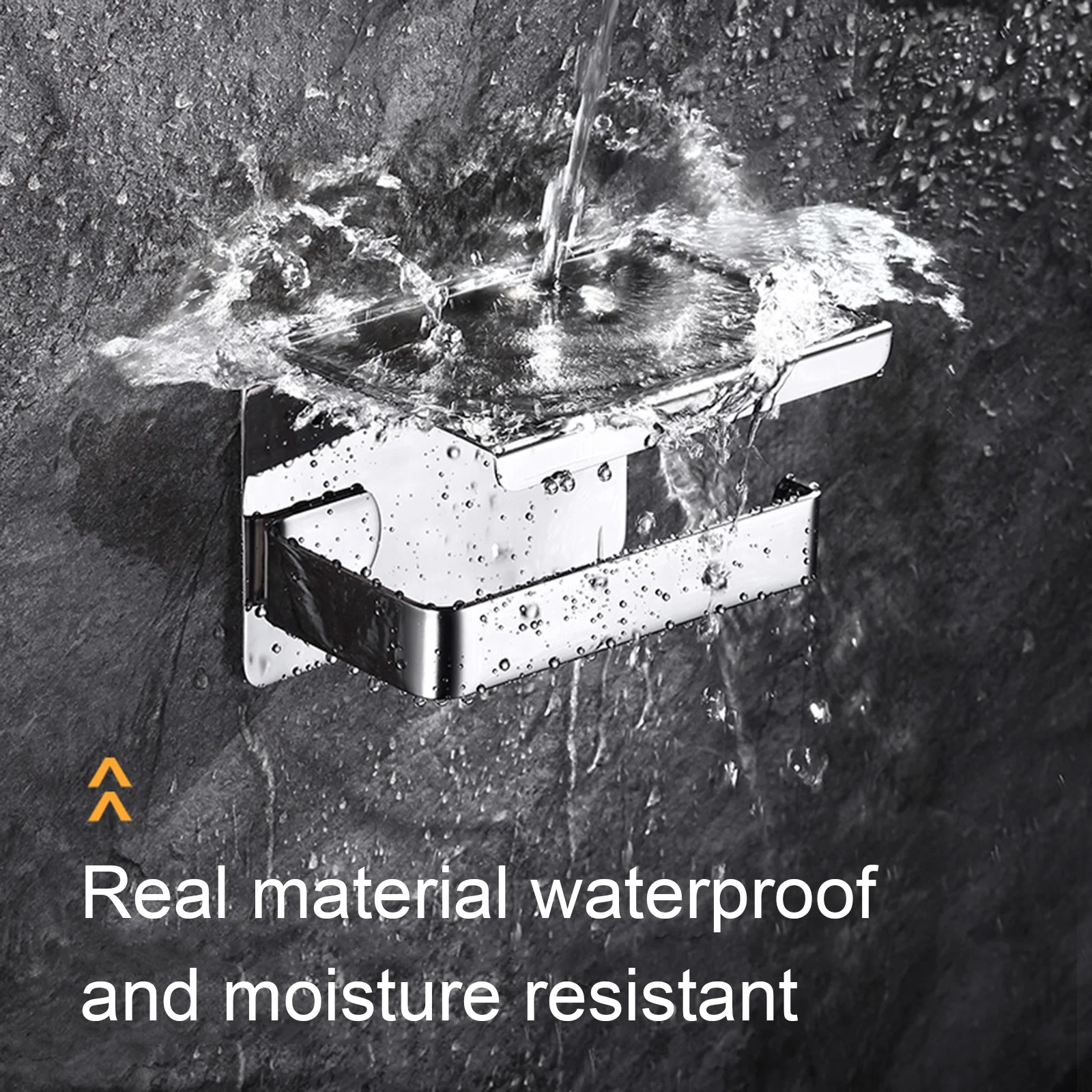 

Tissue Paper Holder Wall Mounted Tissue Holders Roll Paper Holder Wall Mounted Self-Adhesive Durable Toilet Paper Holder