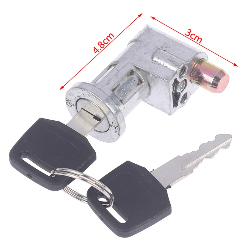

1Set Universal Battery Chager Mini Lock With 2 Keys For Motorcycle Electric Bike