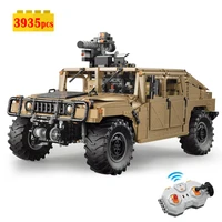 cada military war off road vehicle h1 18 compatible technical building blocks city high tech rc suv car bricks boy toy gift set