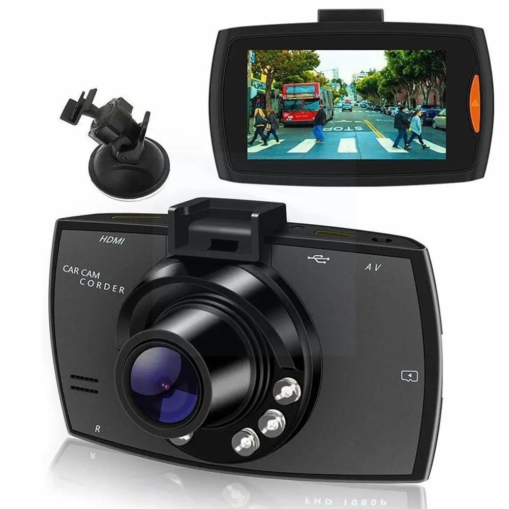 

1080P Full HD Mirror Cam Car DVR Camera Dash Video Dashcam Sensor Vision LCD Cameras Night 2.4" Vehicle Display Recorder G3 B0U2