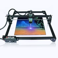 best selling ortur laser engraving machine desktop bamboo leather engraving cnc diy machine metal laser engraver machine