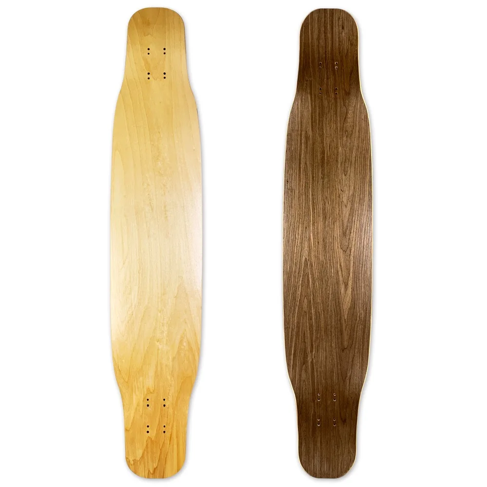 

117CM Pro Longboard Deck 46Inch Walnut Canadian Maple Deck DIY Cruiser Long Board Skate Board Deck Parts Supply