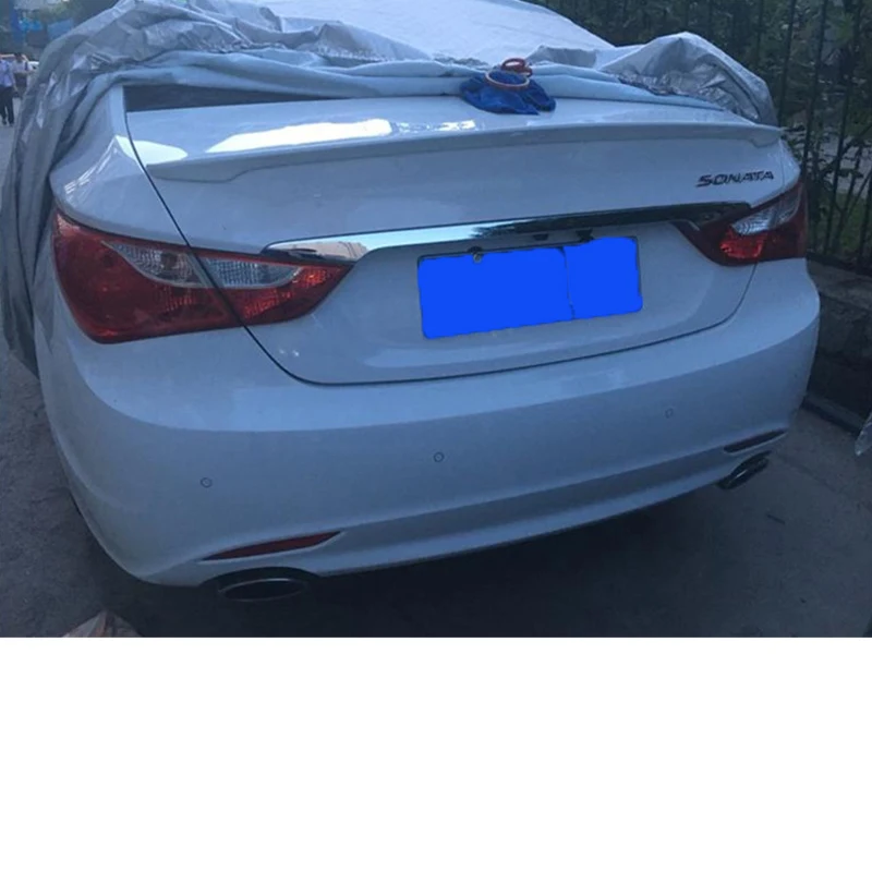 Для багажника автомобиля фотоэлемент Hyundai Sonata из АБС-пластика задние губы крылья