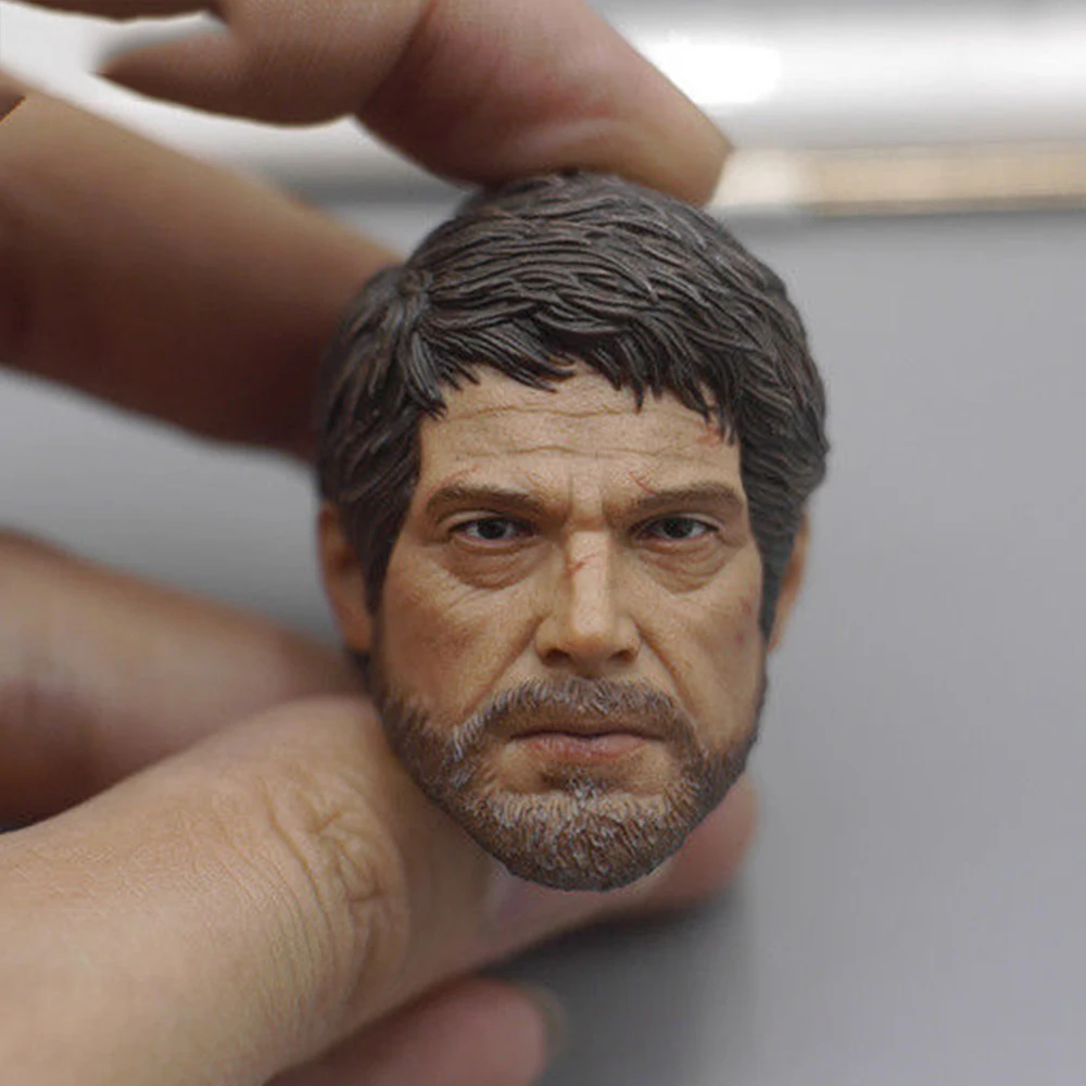 

1/6 Joel Head Sculpture of the Last Days of America Normal Edition for 12 inch action figure body accessory model