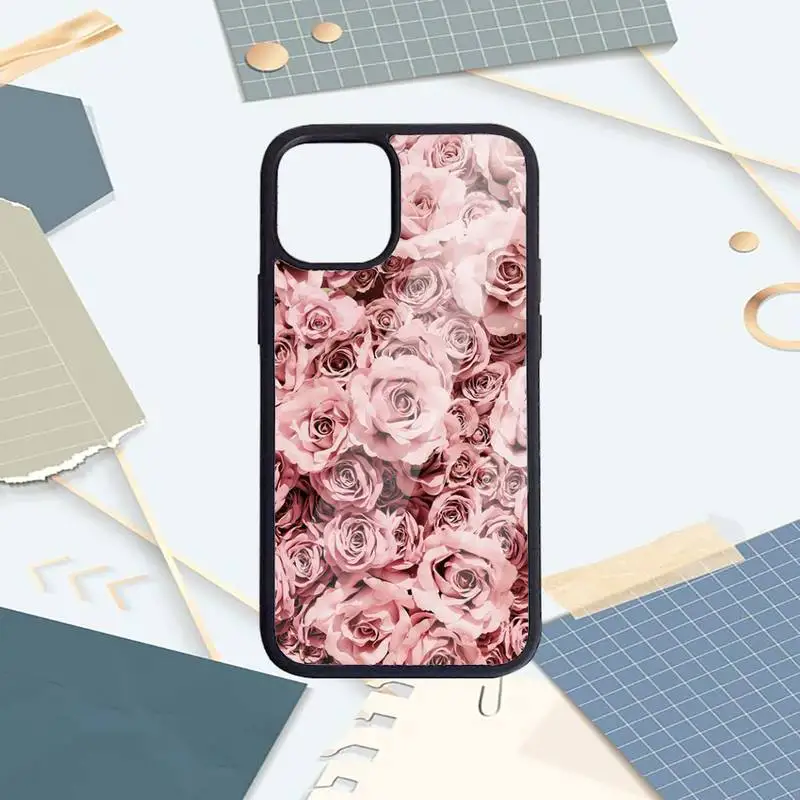 

Retro cartoon artistic flower Phone Case PC For iPhone 11 12 pro XS MAX 8 7 6 6S Plus X 5S SE 2020 XR