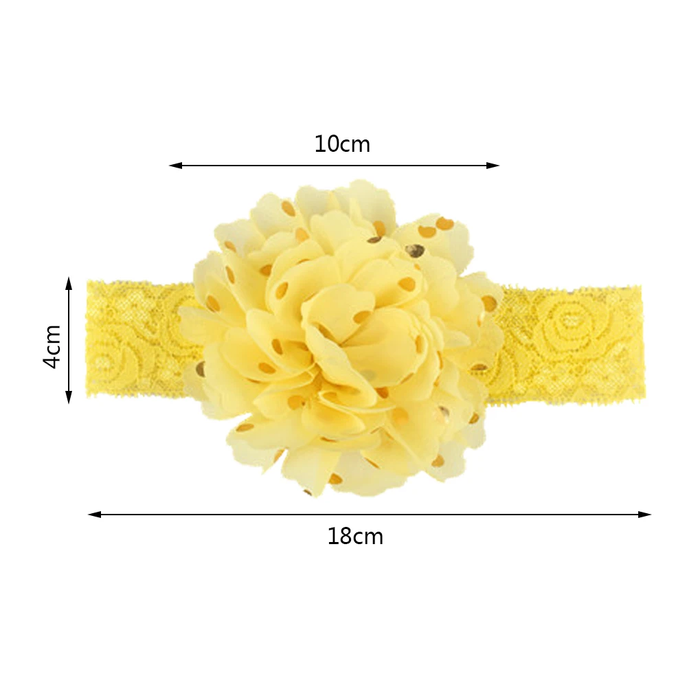 Шифоновая повязка на голову для детей новорожденных девочек|Аксессуары волос| |