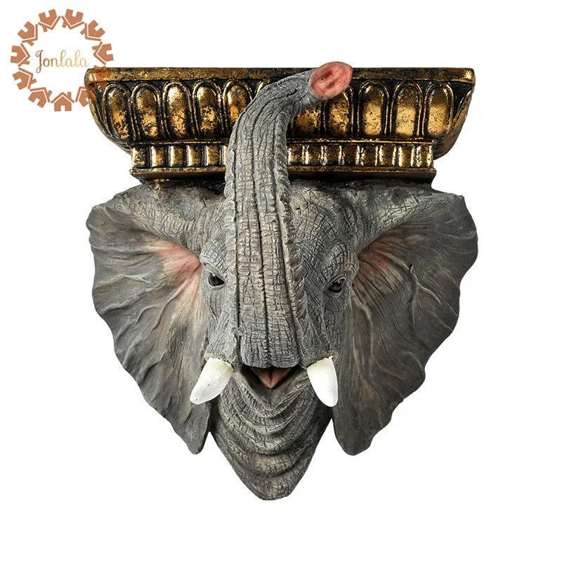 Искусственный Слон/фигурка жирафа органайзер полка декоративная подвесная