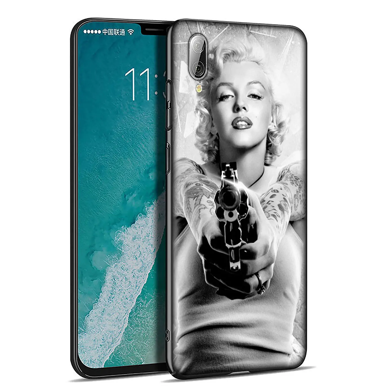 IYICAO Мягкий силиконовый чехол для телефона Мэрилин Монро Xiaomi Redmi Note 8 8T 8A 7 7A 6 6A 5 5A K30
