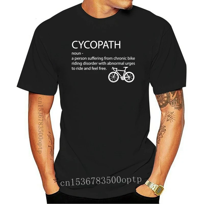 

New brand men shirt Get Cycopath Shirt Funny Bicycle Cyclist T-shirt Humor