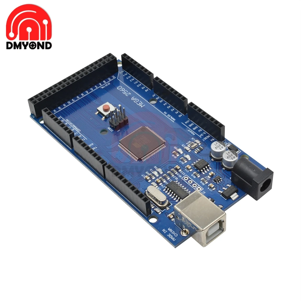 Mega2560 Pro Mini Mega 2560 MEGA2560 MEGA R3 ATmega2560 16AU CH340G AVR USB плата для разработки Arduino|Детали и