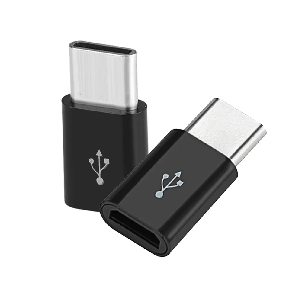 Переходник с Type C папа на Micro USB Мама для Xiaomi Phone To 3 1 адаптер зарядки и передачи