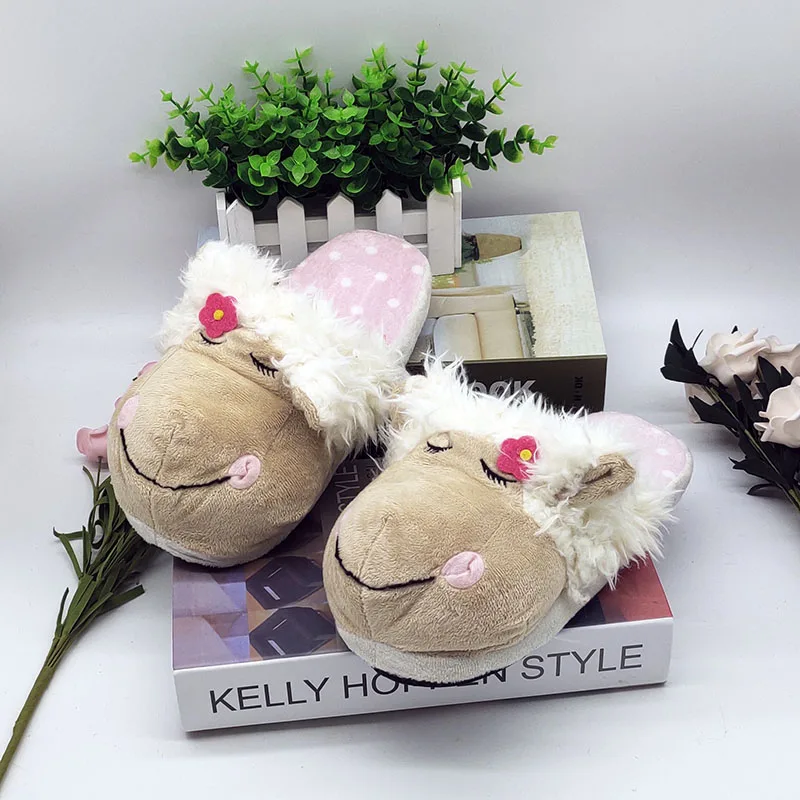 Детские домашние теплые меховые тапочки под заказ обувь детская зимняя для