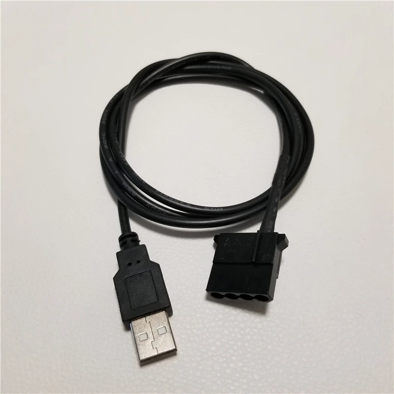Преобразователь IDE Molex USB A папа кабель питания 5 В шнур для маршрутизатора