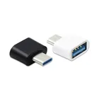 5 шт. мужского и женского пола Тип с разъемами типа C и USB OTG конвертер для флэш-накопитель Мышь Тип-C с портом папа для USB с портом мама OTG Функция