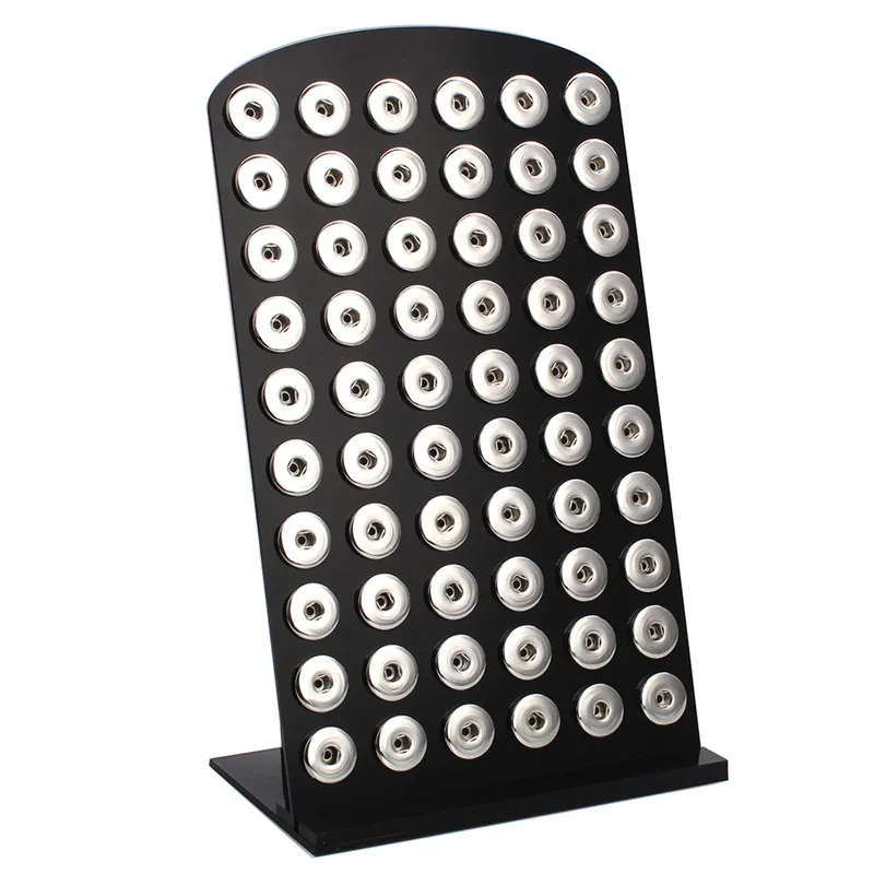 New Snap Button Jewelry Snap Display For 40PCS &24PCS &30PCS &60PCS 12MM 18MM Display Holder ZK003 images - 6