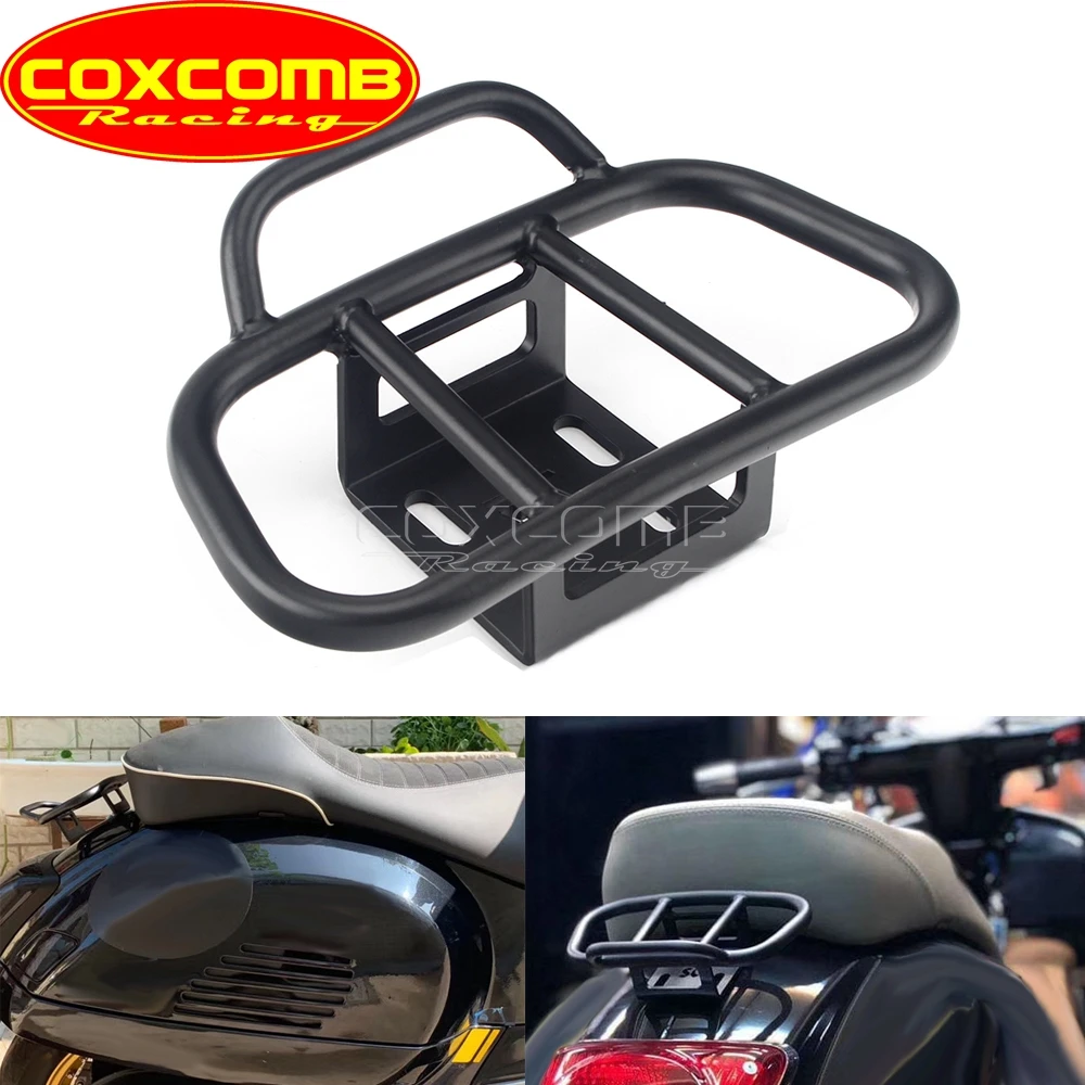 

For Sprint Primavera 150 S150 LX150 GTS GTV 150 250 300 Motorcycle Rear Black Luggage Rack Bracket Tail Sports Shelf Holder