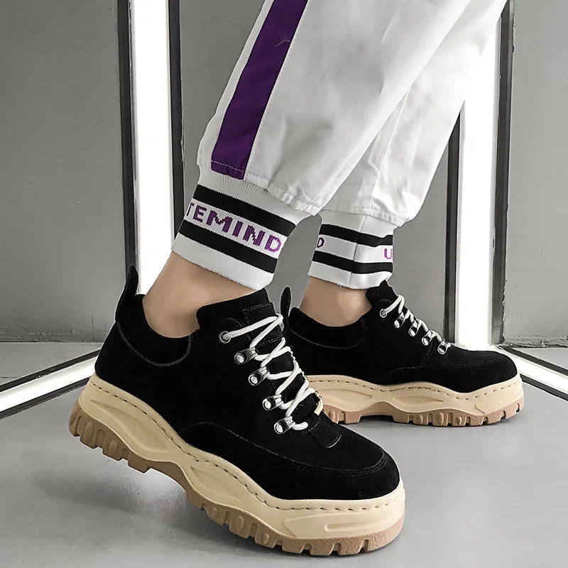 QWEDF для папы Кроссовки Повседневная обувь из сетчатого материала Цвет: желтый не