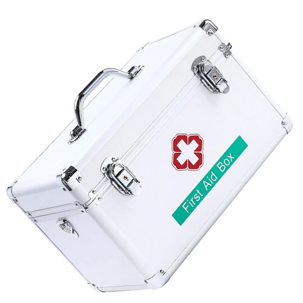 

1Pc 14in Multi-layer Medicine Container Large Capacity Medicine Box Case