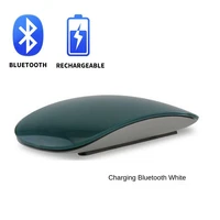 wireless bluetooth 5 0 mouse magic rechargeable ultra thin laser silent arc touch mouse ergonomic portable mice for apple mac pc