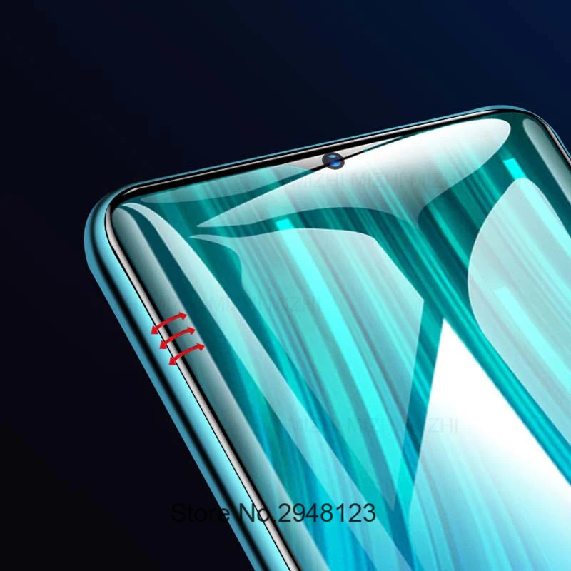 Закаленное стекло 9D для Xiaomi Redmi Note 8 Pro защитная пленка экрана Note8 закаленное