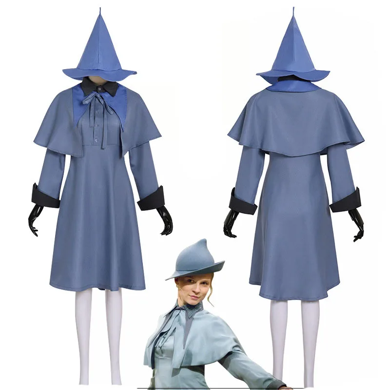 

Fleur Isabelle Delacour Cosplay Costume include hat movie costume witch costume
