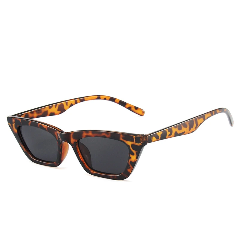 

2021 New Sunglasses Men and Women Personality Cat Eye Glasses Summer Hong Kong Style Small Frame Sun Glasses