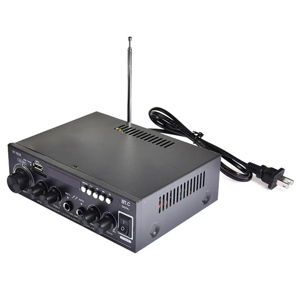 Автомобильный усилитель беспроводной Bluetooth Hi Fi музыкальный стерео аудио USB FM