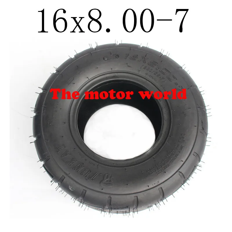 Горячая Распродажа хорошая репутация 16x8.00-7 ATV шина подходит для 50CC 90CC 70CC 110CC 125CC