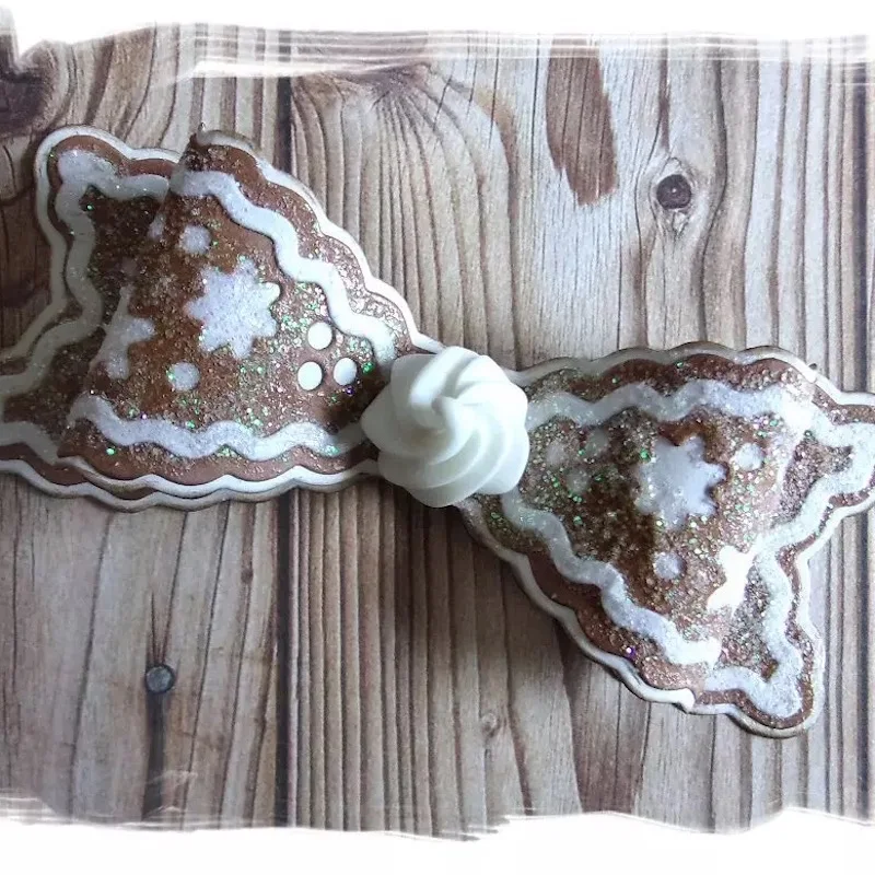 KSCRAFT рождественские пряничные банты для печенья металлические штампы трафареты