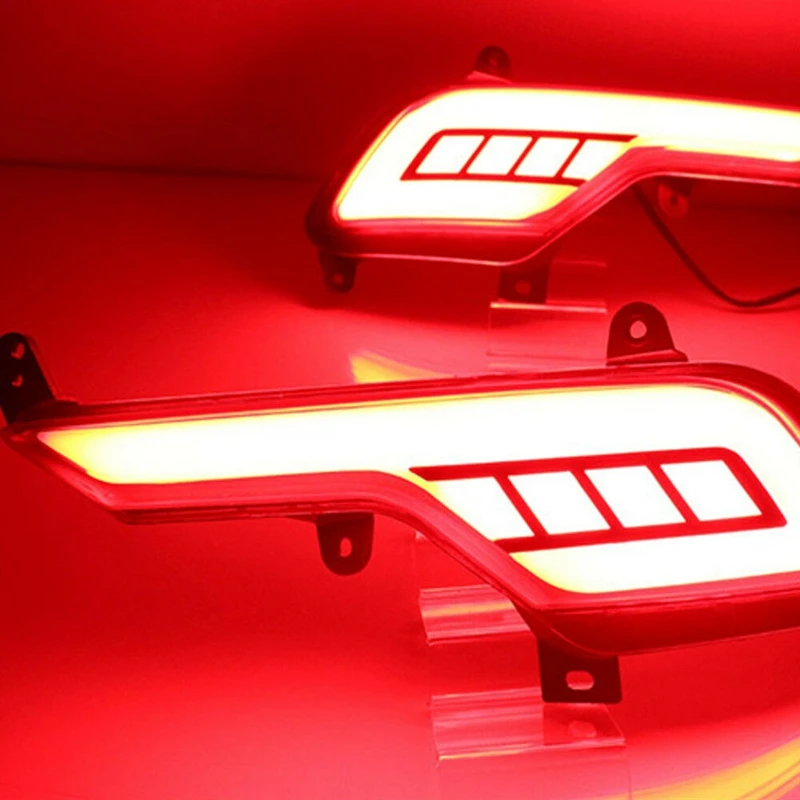 JSP стиль красный светодиодный задний противотуманный фонарь тормозной для 2017 Up