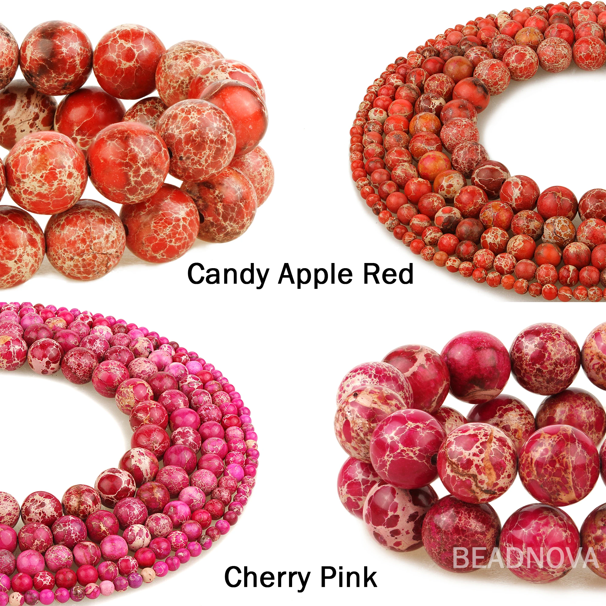 

Sea Sediment Imperial Jasper Round Beads Galaxy Regalite Emperor Ocean Spiritual Healing Stone Purple Blue Green 4-12mm