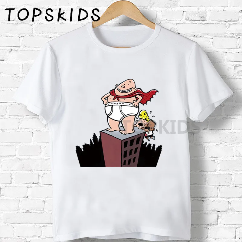 2019 детские трусы с капитаном футболки мультяшным принтом персонажа забавные