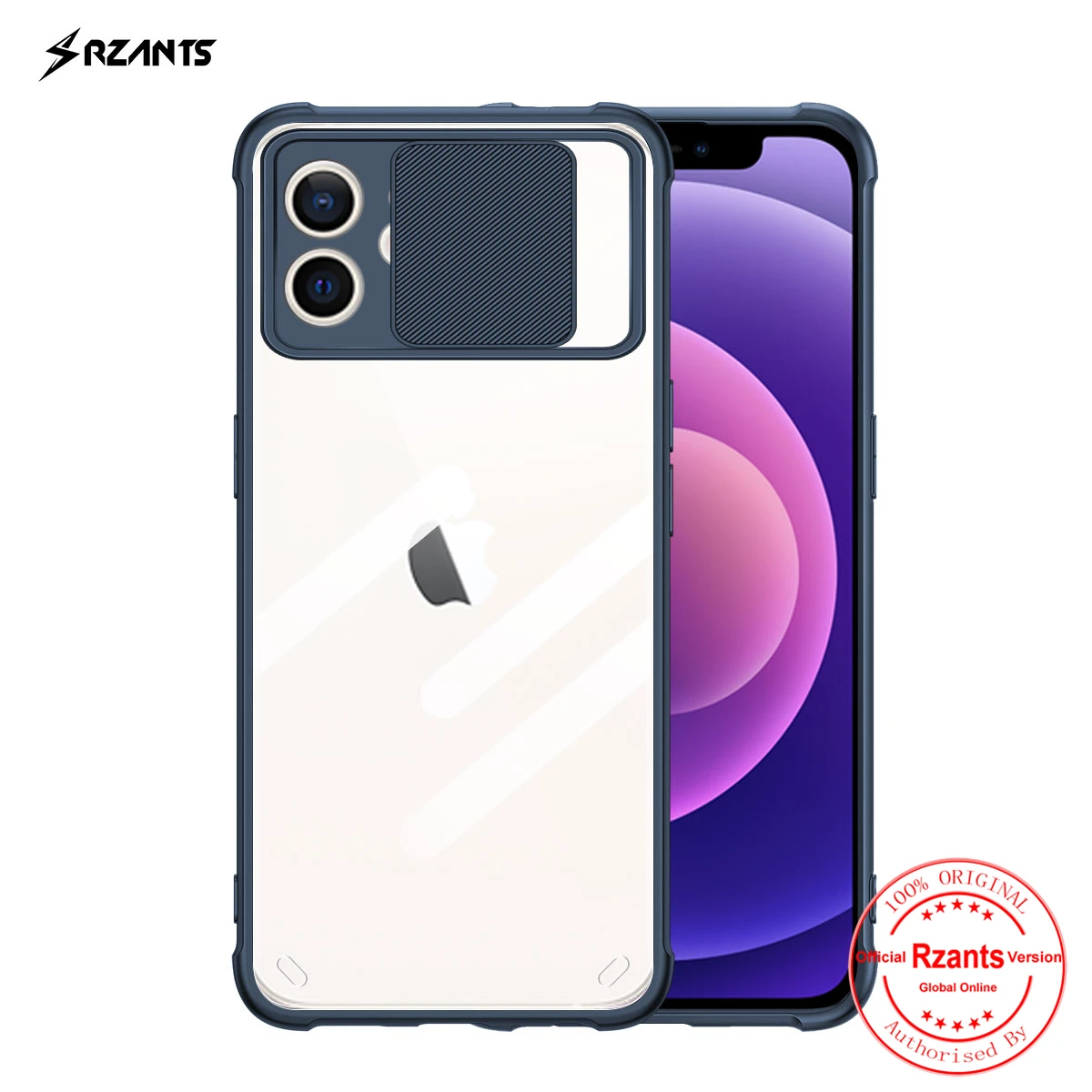 

Rzants For iphone 12 Mini iphone 12 Pro Max Case [Lens Protection] Slim Crystal Clear Cover Soft Casing