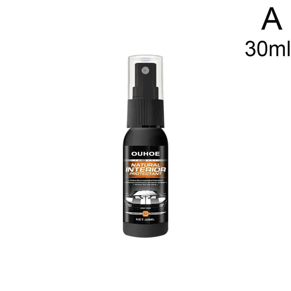 

30/120 ml Car Interior Renovation Protection Spray For Repair Scratches Slow Down Aging and Increase Gloss