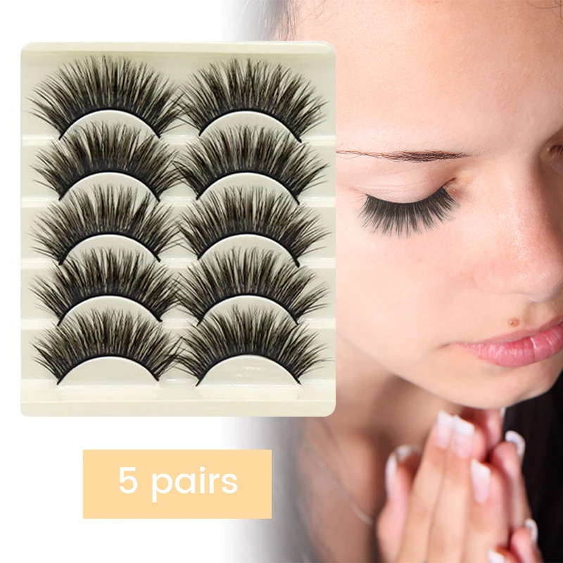 

Colorful False Eyelashes Thick Fake Eyelash Blue Purple Brown Mix Black False Eyelashes Glamour Eye Makeup Eyelash Extension