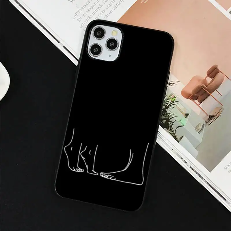 YNDFCNB художественный простой чехол для телефона с сексуальной девушкой Kiss Rose iphone 13