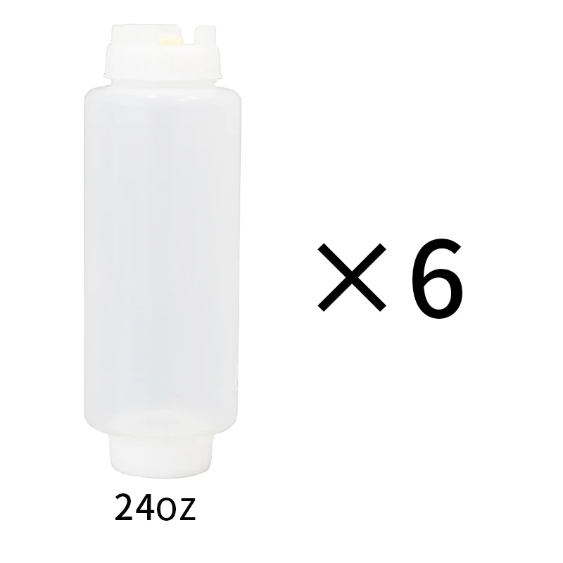 

Сжимаемая бутылка FIFO, многоразовая, для тонких приправ, соусов, теста и повязок | Самозапечатывающаяся, без капель, без хлопот, 16/20/24/32 унции