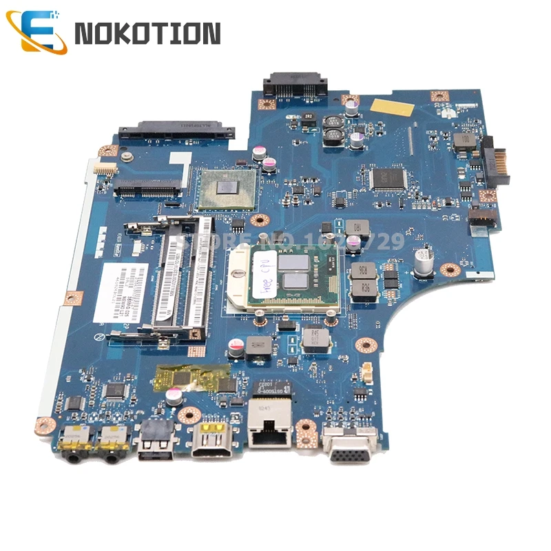 NOKOTION ноутбук материнская плата для Acer 5741 5741ZG материнская плата MBWJU02001 LA-5892P HM55 UMA DDR3 процессор