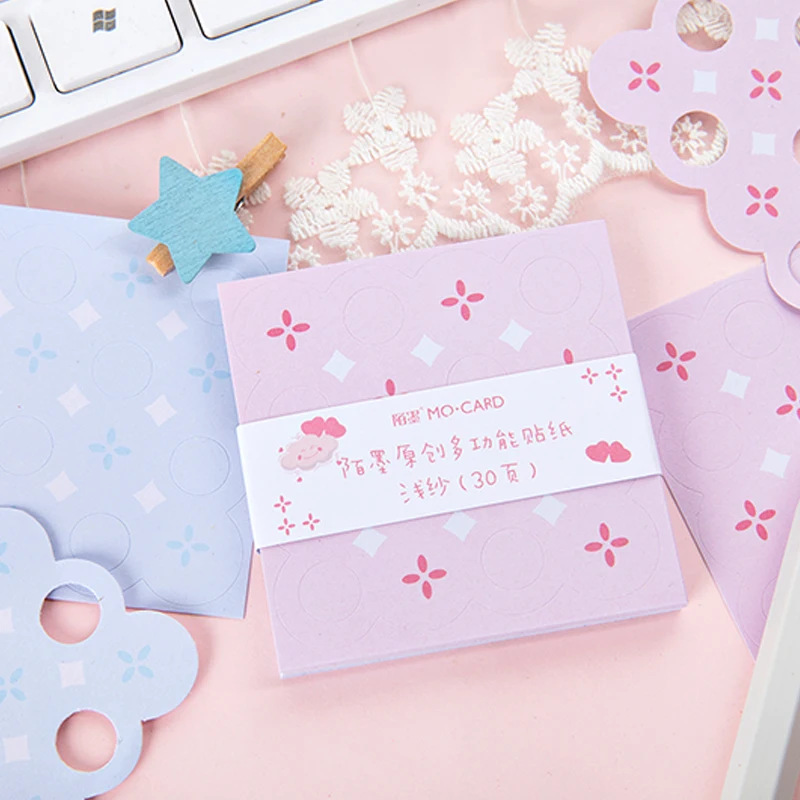 Базовый шаблон наклейки цветок пуля декоративные записываемые крафт бумажные