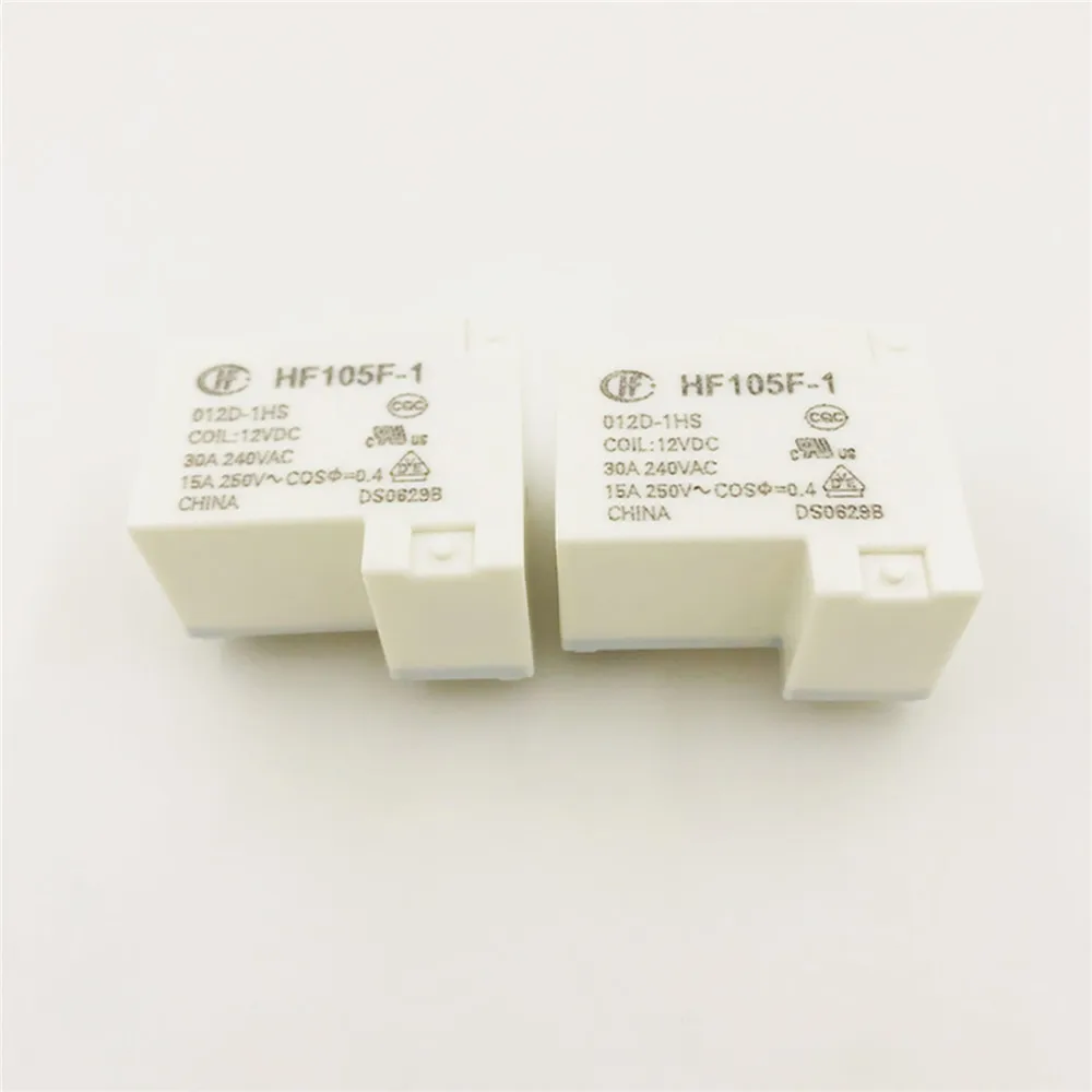 

JQX-105F-1-012D-1HS HF105F-1-012D-1HS реле 4 Пина 30A высокое Мощность реле ремонт Запчасти