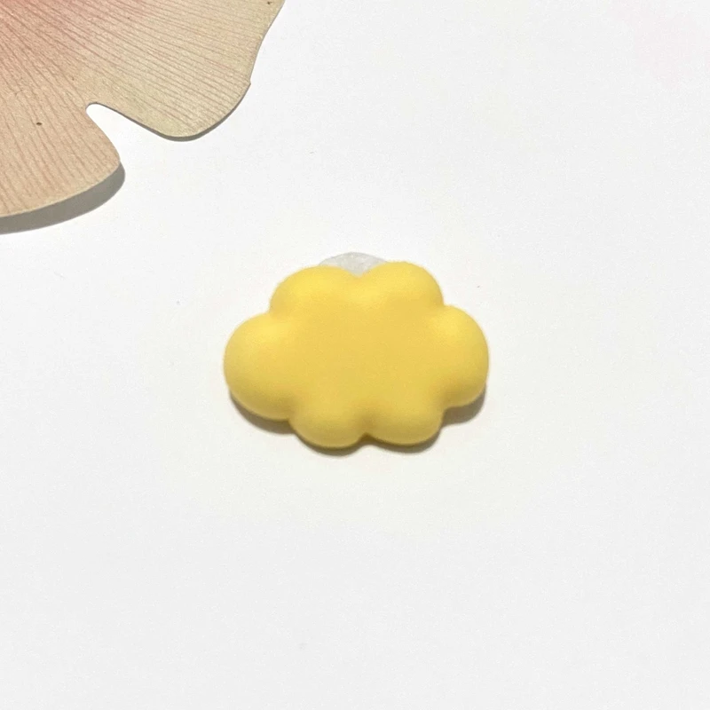 

40Pcs/set Mini 3D Cute Cloud Figurine Miniature Applique Accessory Jewelry Making Decor Home Cute DIY Craft Phone Case Supply