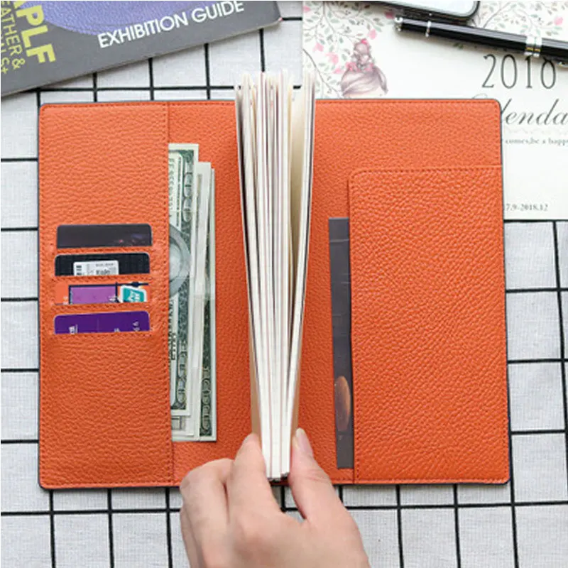 Yiwi 100% Genuine Leather Traveler's Notebook travel Diary Journal Vintage Handmade Cowhide Gift planner | Канцтовары для офиса