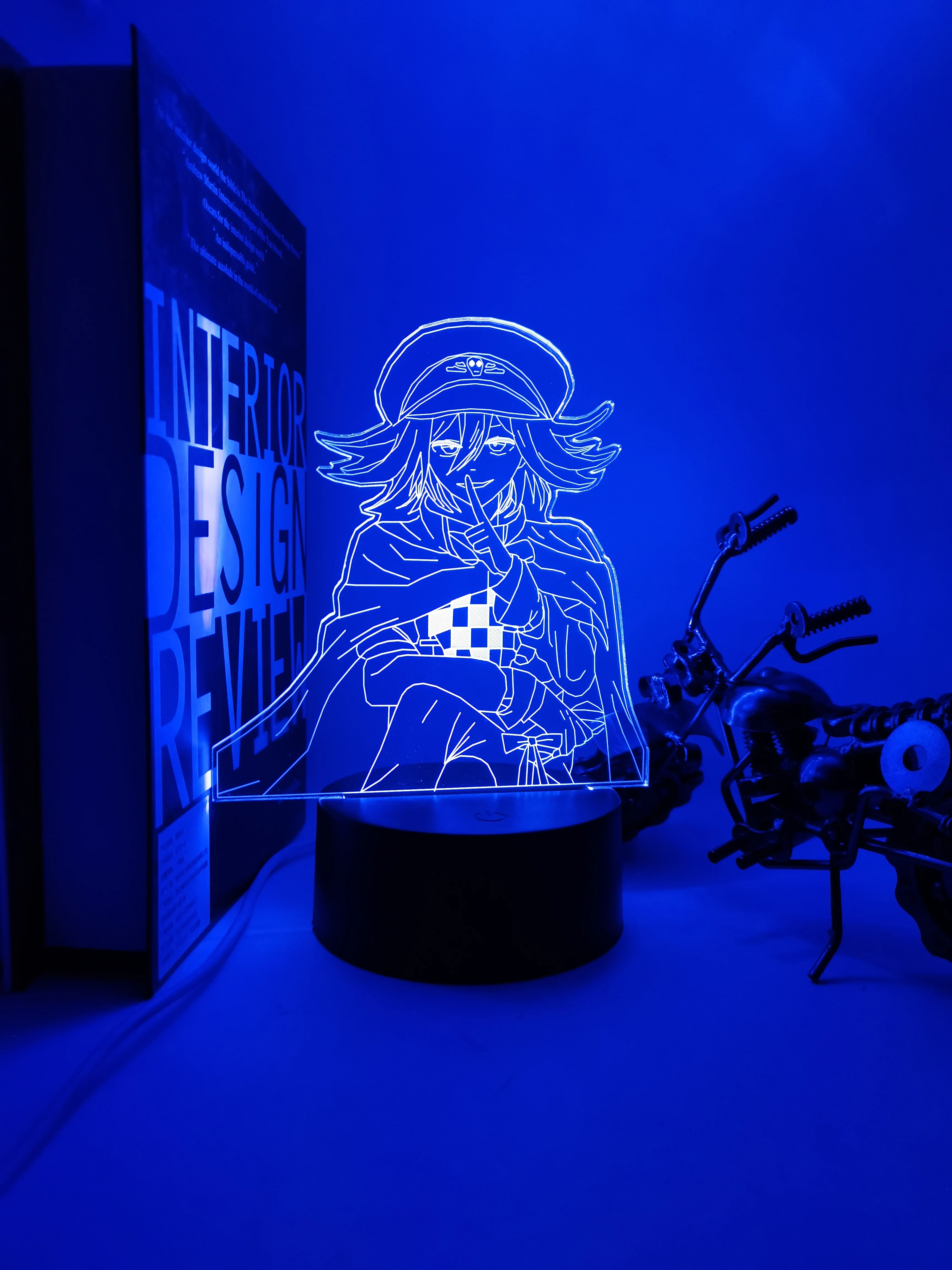 Danganronpa Led Night Light Kokichi Oma Lamp for Home Decoration Child Gift Danganronpa Acrylic Table Lamp Kokichi Oma night light lamp