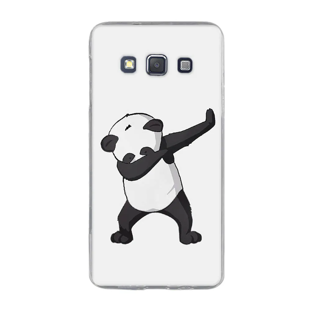 

For Samsung Galaxy A7 2018 A750 / A3 A300F Case Cat Silicone Cover For Samsung 2 Core J260 Funda Animal For Samsung j1 2016 Case
