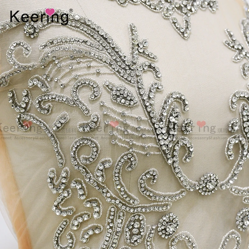 Онлайн знаменитости серебряные стразы ткань искусственная кожа для вечернего