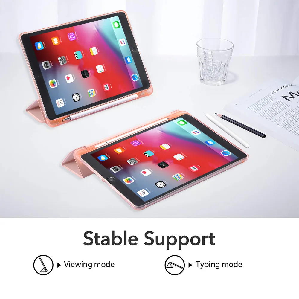 

Cute Moon Star For iPad 10.2 7th 8th Air 2 9.7 iPad 5th 6th Case iPad Pro 11 Case 2020 With Pencil Holder For iPad Air 4 Cases