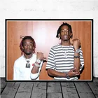 Модная Настенная картина рэпера музыкальная звезда Playboi Carti искусство домашний Декор Гостиная диван качественная Картина на холсте постер